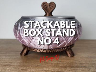 Stand for my Stackable Jewelry Box No 4 Love Heart