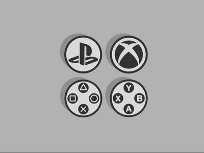 Gaming Console Coasters