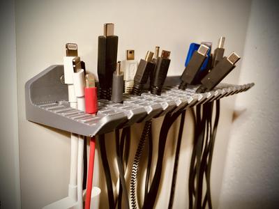 Cable Rack with variable slot width