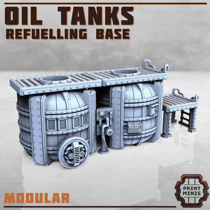 Etheum Oil Tanks - Refuelling Base