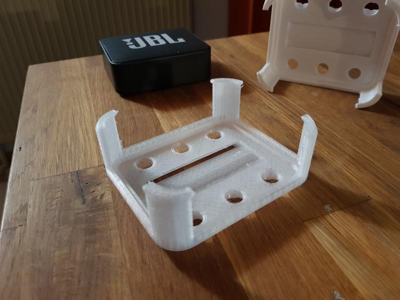 Bike mount for JBL GO2 bluetooth speaker