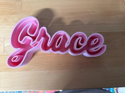 Name Marquee "Grace"