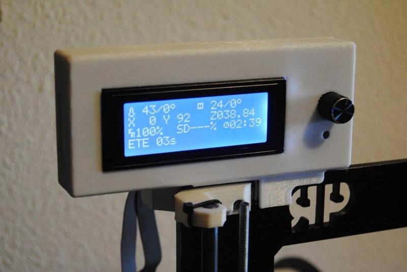 Smart LCD Support + Mendel i3 addapter