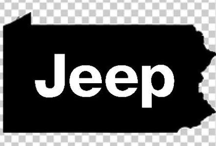 Pennsylvania Jeep Keychain