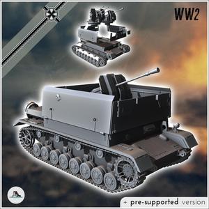 Flakpanzer IV AA Möbelwagen - Germany Eastern Western Front Normandy Stalingrad Berlin Bulge WWII