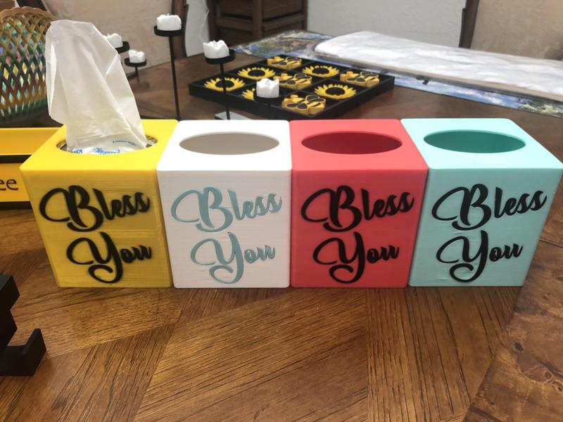 Small Tissue Box Cover
