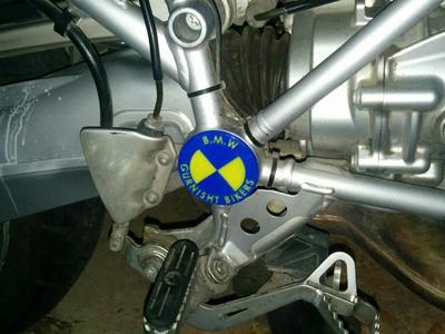 BMW R1200GS Pipe Cover