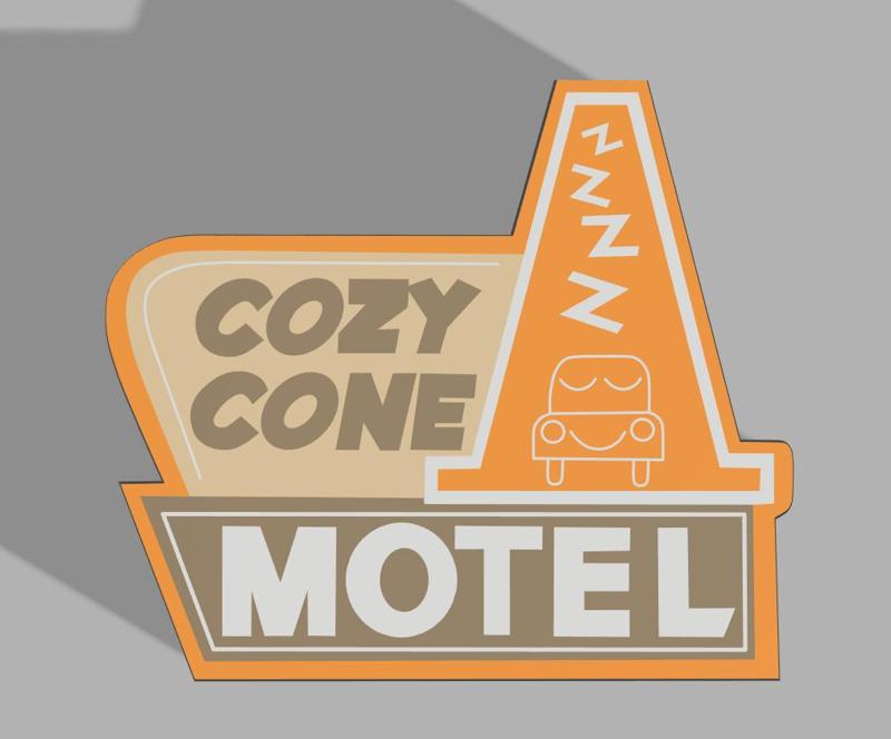 Cozy Cone Motel Lightbox