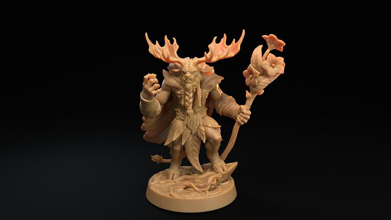 Forestfolk Druid | Plus Upgrades  | PRESUPPORTED | The Fae Petal Courts