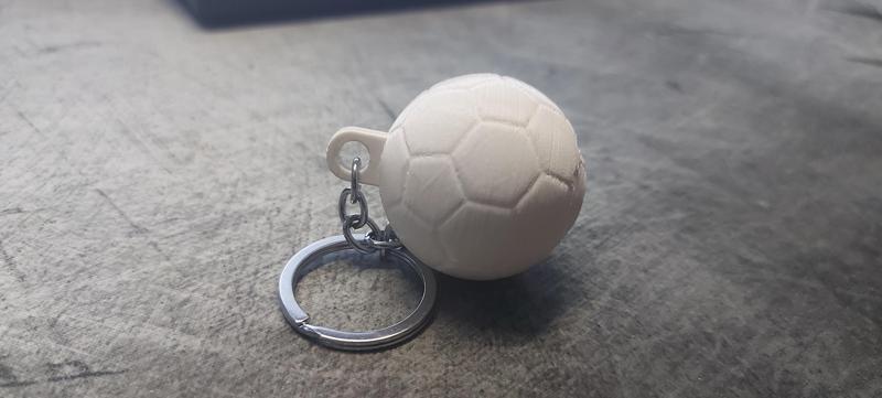 Football keychain
