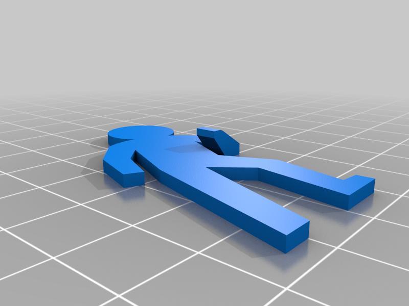 Discreet / Hidden Stickman