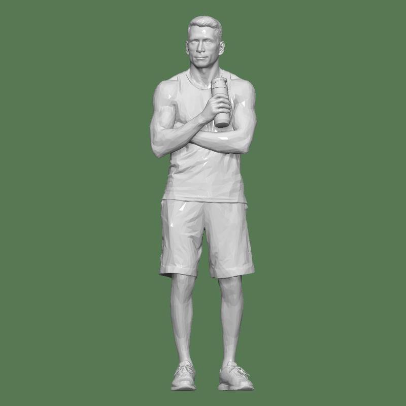 MAN GYM FOR DIORAMA