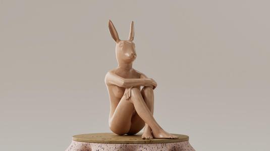 Sculpture - Rabbit