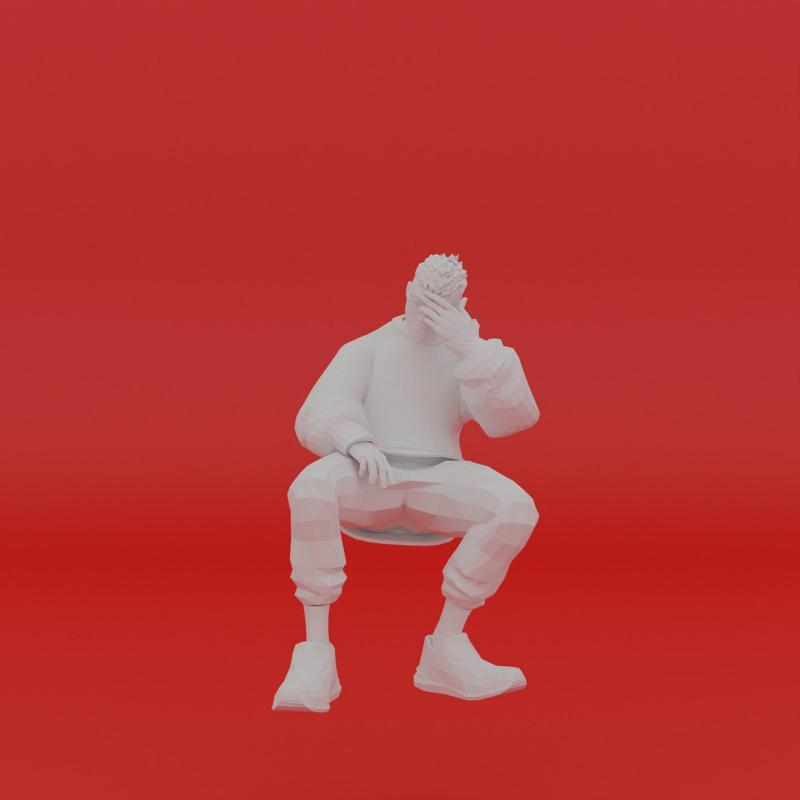 Character Pose Toy Man Miniature Figure 068