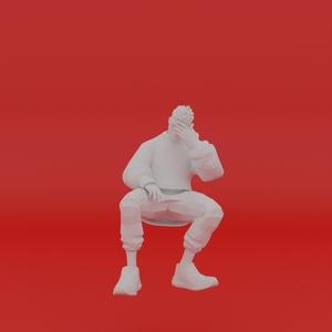 Character Pose Toy Man Miniature Figure 068