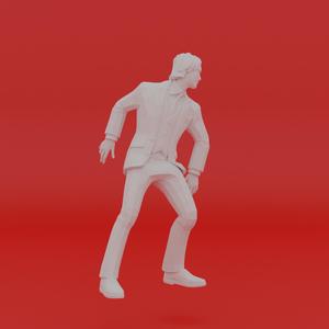 Character Pose Toy Man Miniature Figure 112