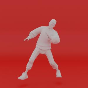 Character Pose Toy Man Miniature Figure 055