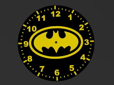 Batman Wall Clock