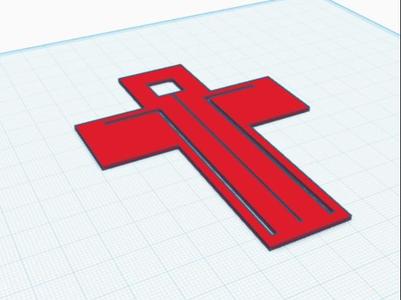 cross bookmark