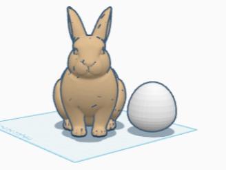 rabit bowl egg