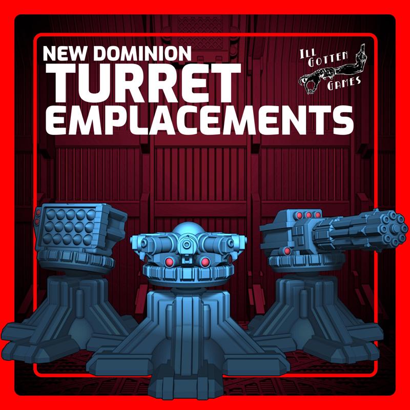 New Dominion Turret Emplacements