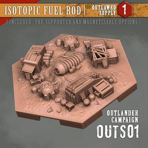 OUTS01 ISOTOPIC FUEL ROD