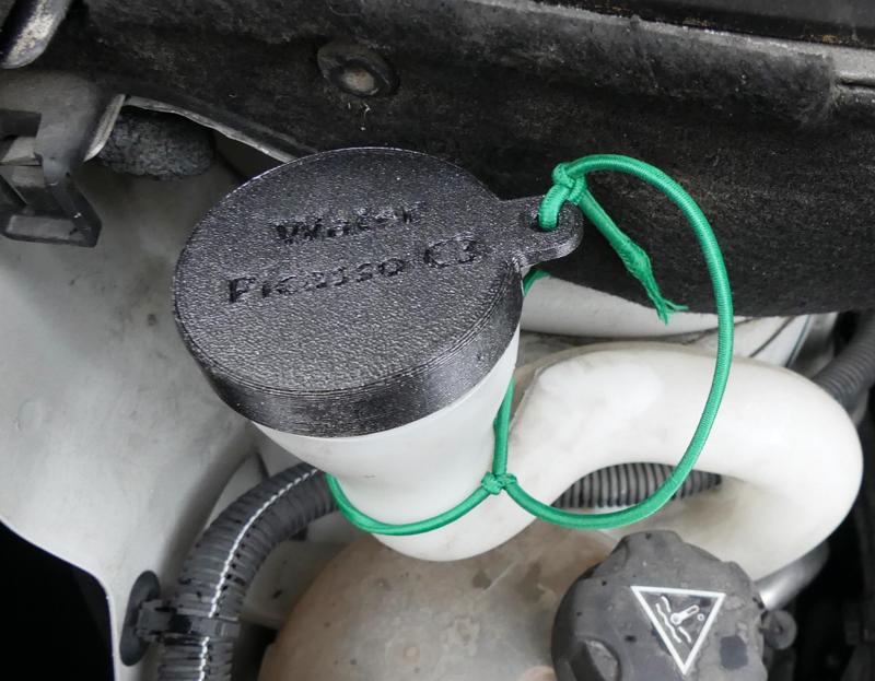 Lid for Windshield Watertank