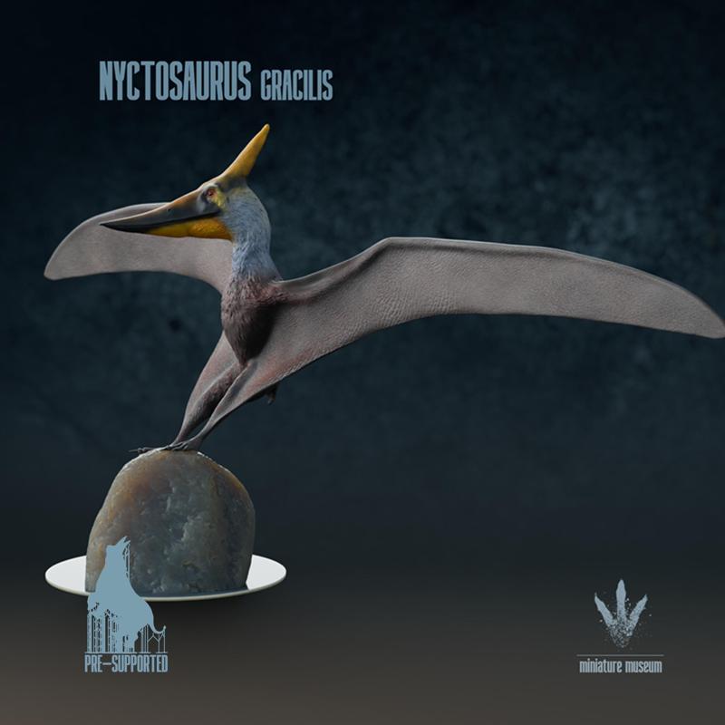 Nyctosaurus gracilis : Landing