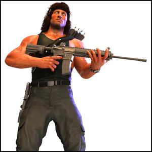 John Rambo Statuette