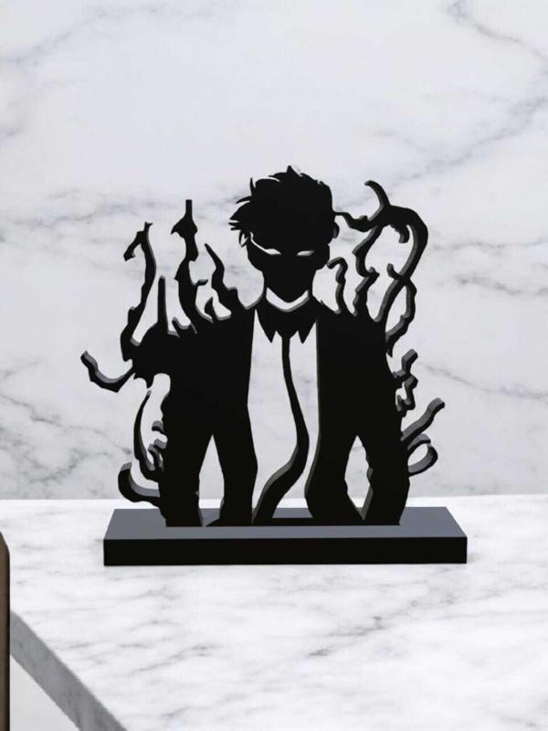 Sung Jin Woo Solo Leveling Wall art, Table top