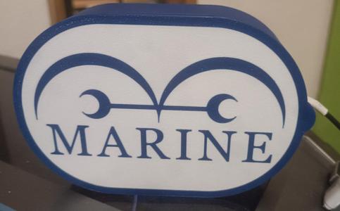 Lamp marine onepiece