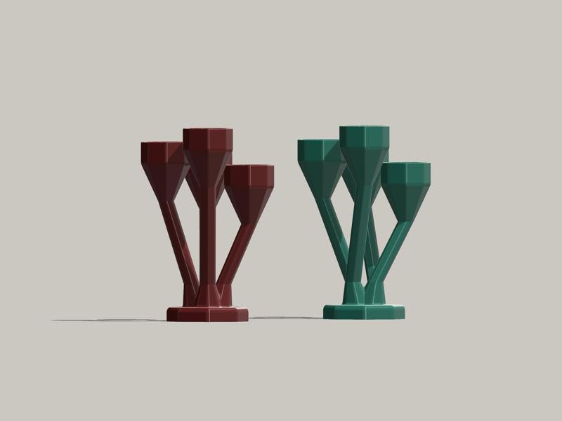 Advent Wreath for Tea Lights in 2 Variations and Sizes Christmas Decoration