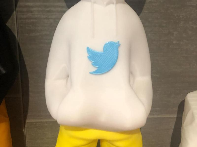 Twitter logo for sweatshirt