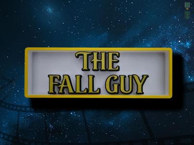The Fall Guy Film Cinema Room Sign Logo Box