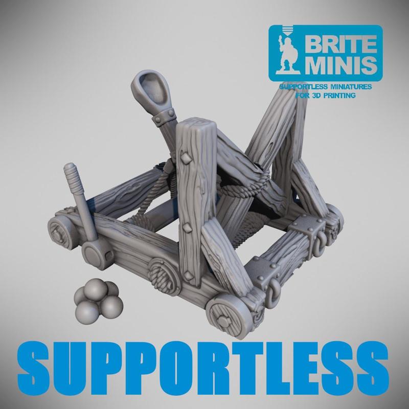 Onager! Supportless & Easy to print - for FDM and resin