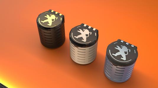 Peugeot CUP Ashtray
