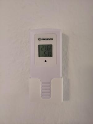 Mount / holder for temperature and humidity sensor