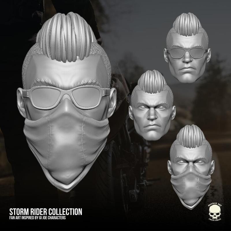 Storm Rider GI Joe Fan Art 3D printable File For Action Figures