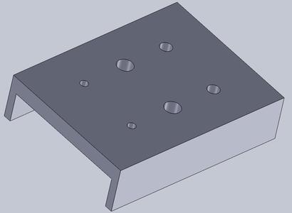80-20 2020 (2") Center Gauge