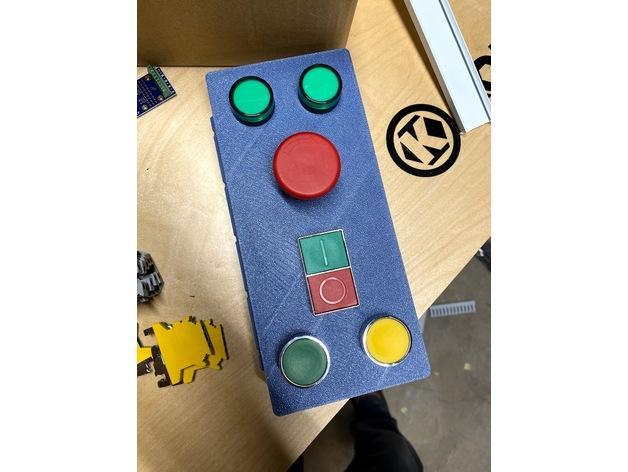 Button box for 22mm buttons/lights