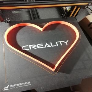 Big gingerbread cookie cutter heart shape
