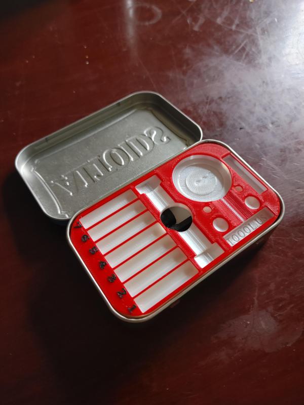 Altoids Lock Pinning Tray and Accessories