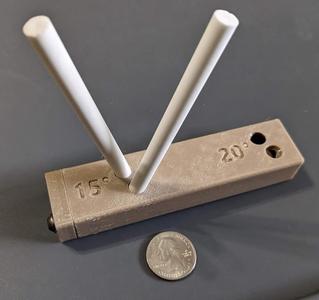 Mini Ceramic Rod Knife Sharpening Base