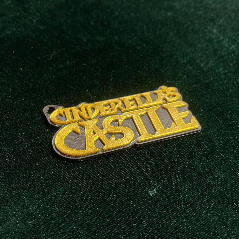 Cinderella's Castle Keychain