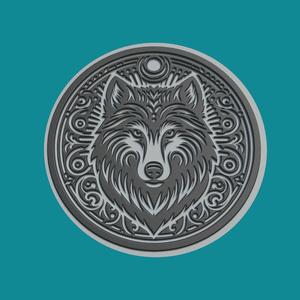 Wolf Medallion