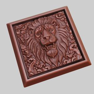 lion Animal 3D Model for CNC Router Laser & 3D Printer