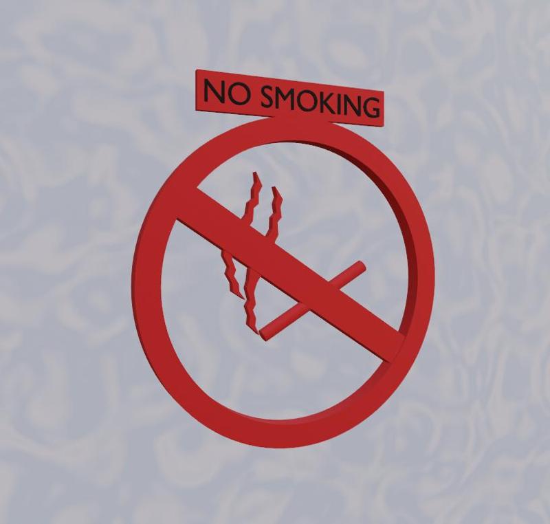 NO SMOKING SIGN