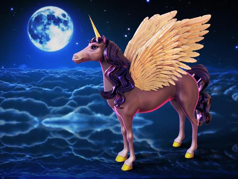 Majestic Alicorn (Flying Unicorn)