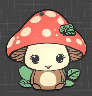 Mushroom keychain - Mushroom keychain
