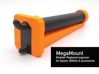 MegaMount - Modular Pegboard organizer for Spools, MMU2s & accessoires
